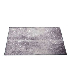 Tapis 100 x 150 cm Blanc Gris