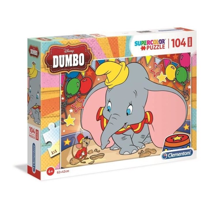 Clementoni - 104 pieces Maxi - Dumbo