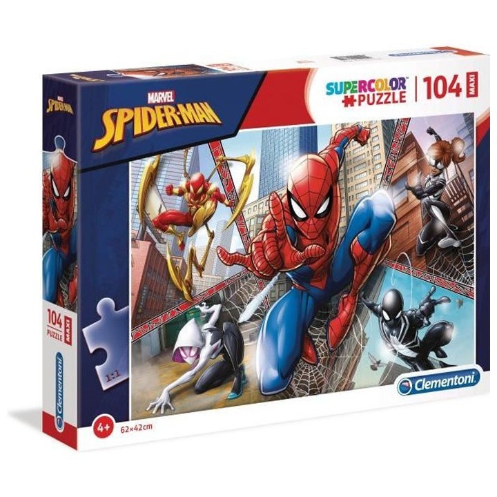 Clementoni - 104 pieces Maxi - Spider-Man