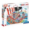 Clementoni - 24 pieces Maxi - Pirates