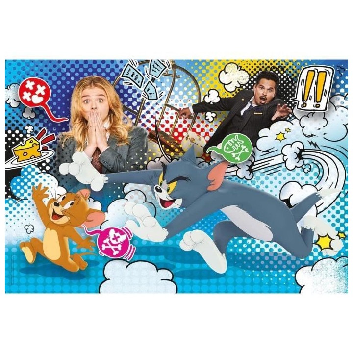 Clementoni - 24 pieces Maxi - Tom & Jerry