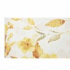 Tapis DKD Home Decor Jaune Blanc Polyester Coton Fleurs (160 x 230 x 0.5 cm)