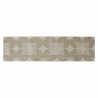 Tapis DKD Home Decor Beige Polyester Cercles (60 x 240 x 0.9 cm)