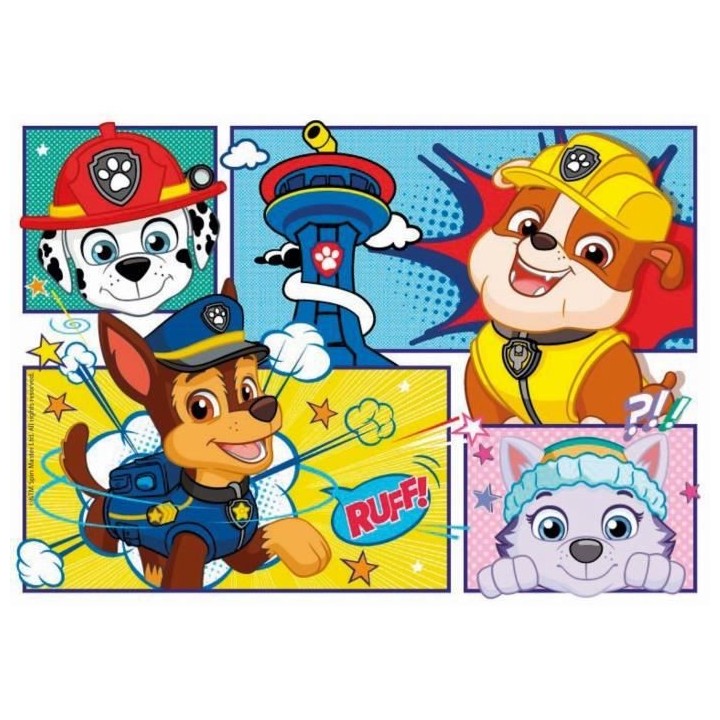 CLEMENTONI - 24782 - 2x20 pieces PFF - Pat'Patrouille