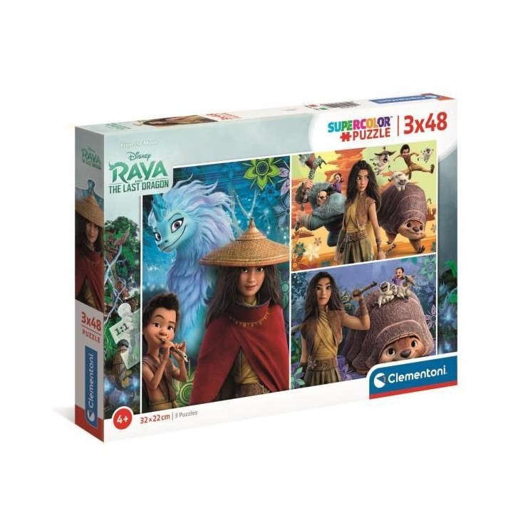 Clementoni - 3x48 pieces - Raya