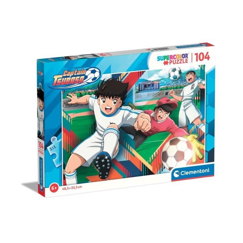 Clementoni - 25710 - SuperColor 104 pieces - Captain Tsubasa