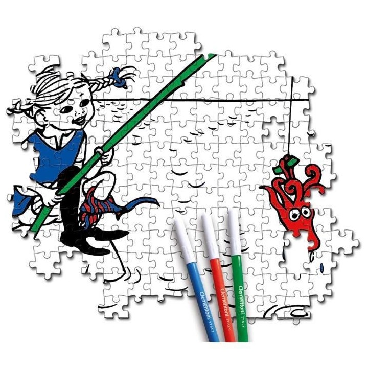 Clementoni - 25713 - Fifi Brindacier - 104 pieces a colorier