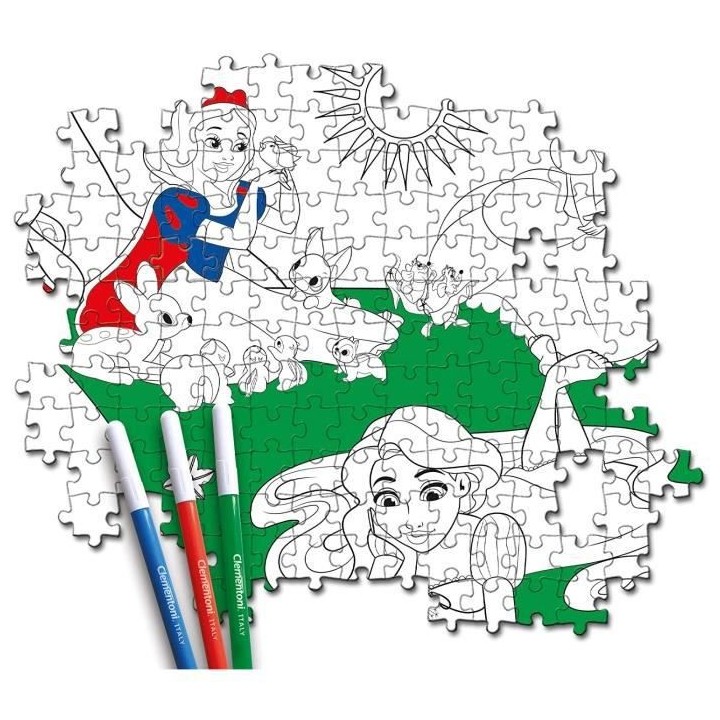 Clementoni - Happy Color 104 pieces - Princess