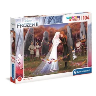 Clementoni - 104 pieces - La Reine des Neiges 2