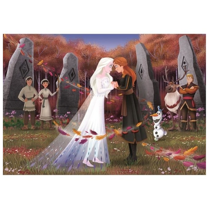 Clementoni - 104 pieces - La Reine des Neiges 2