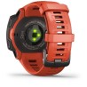 GARMIN Instinct Solar Montre connectée, Flame Red