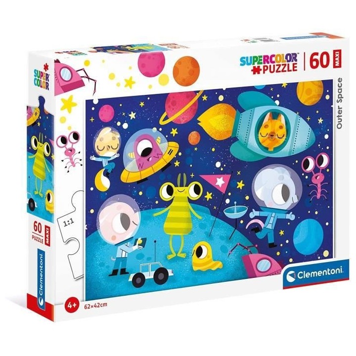 Clementoni - 60 pieces Maxi - Outer Space