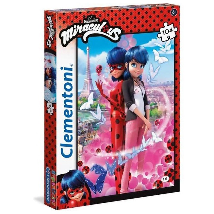 Clementoni - 104 pieces - Miraculous