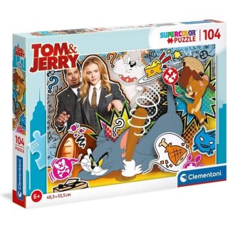 Clementoni - 27515 - SuperColor 104 pieces - Tom & Jerry