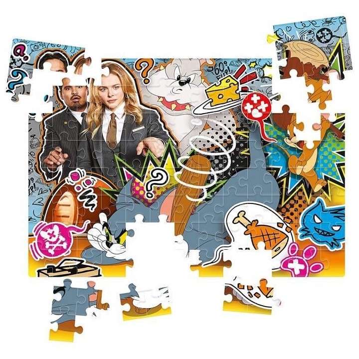 Clementoni - 27515 - SuperColor 104 pieces - Tom & Jerry