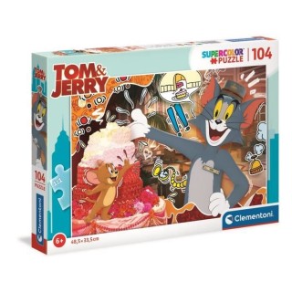 Clementoni - 104 pieces - Tom & Jerry