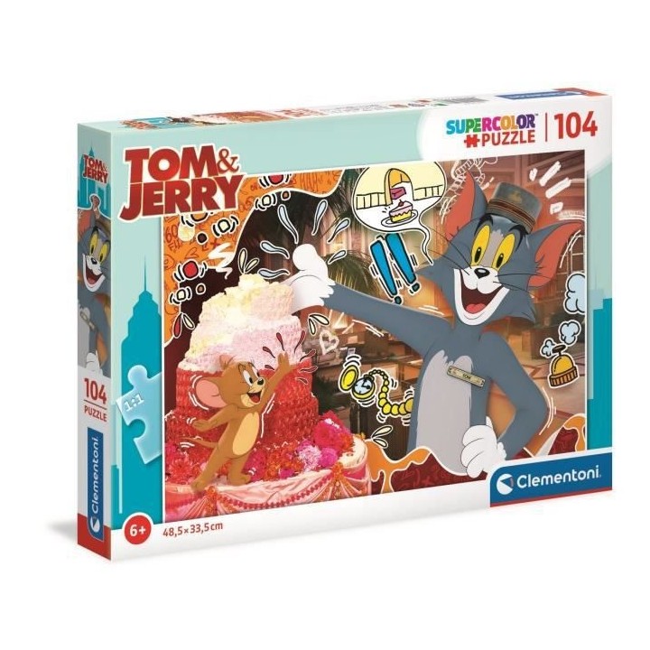 Clementoni - 104 pieces - Tom & Jerry