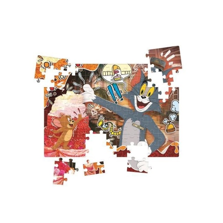 Clementoni - 104 pieces - Tom & Jerry