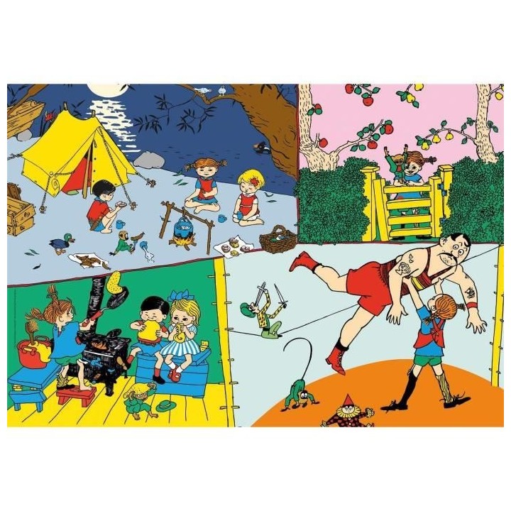 Clementoni - 27517 - SuperColor 104 pieces - Fifi Brindacier