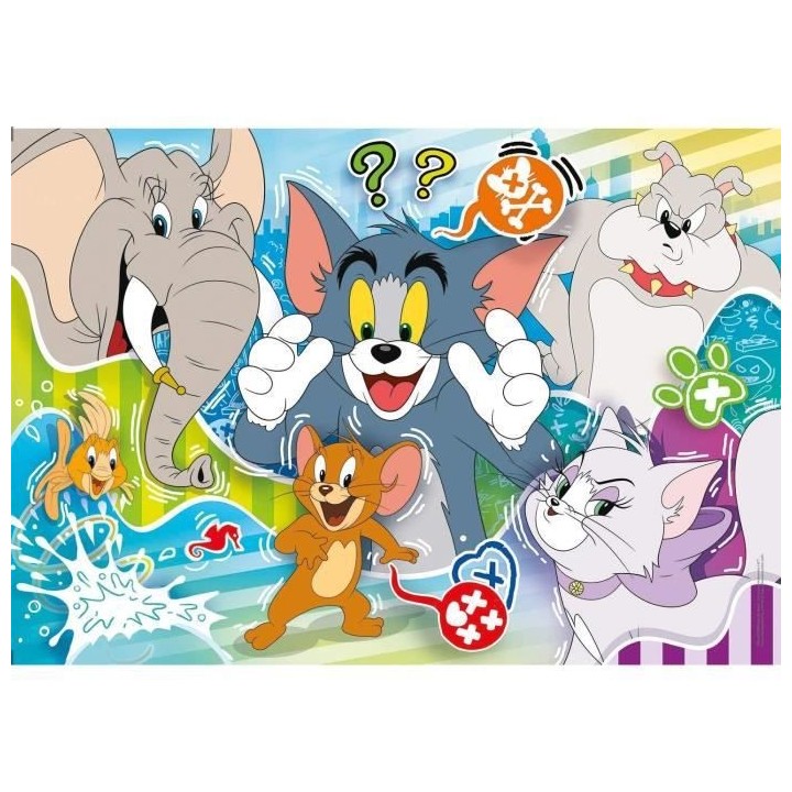 Clementoni - 104 pieces - Tom & Jerry