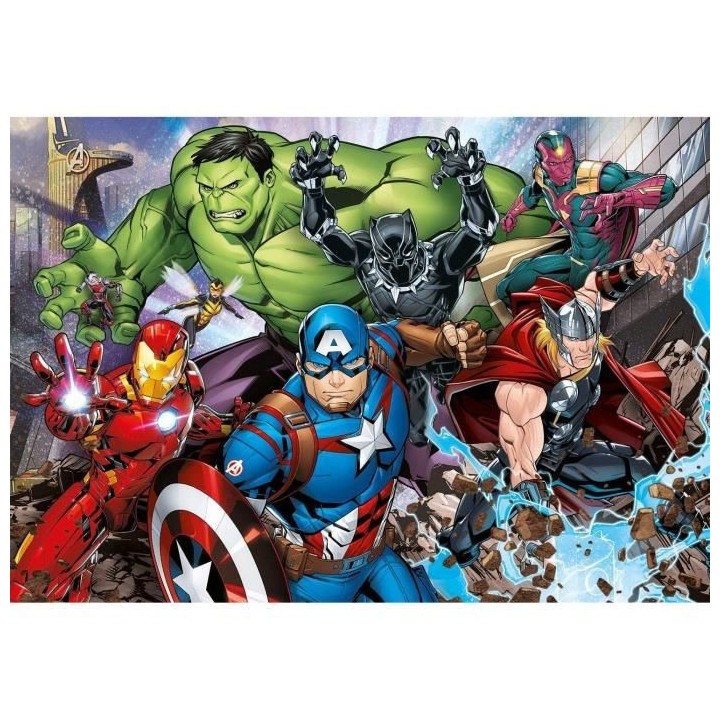 Clementoni - 29107 - SuperColor 180 pieces - Avengers