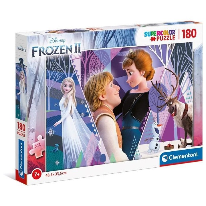 Clementoni - 180 pieces - La Reine des Neiges 2