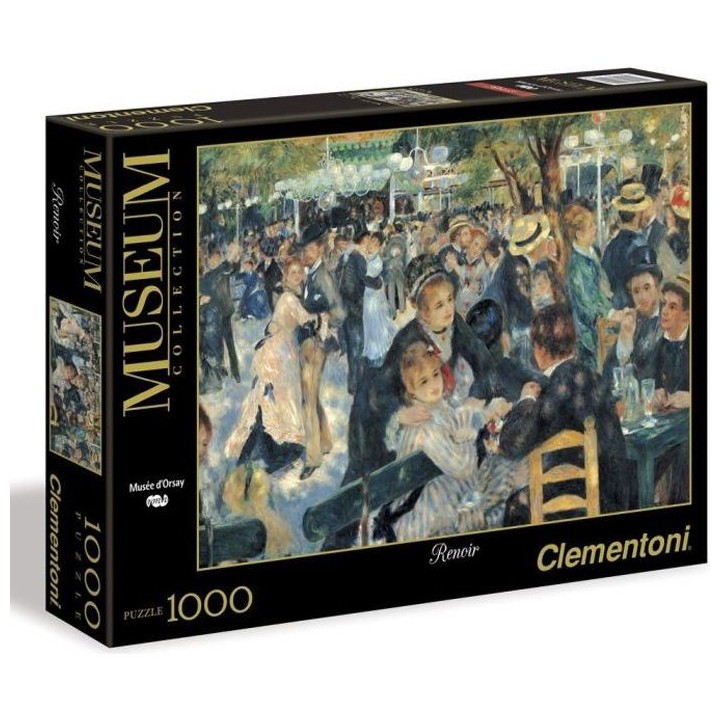 Clementoni - Museum 1000 pieces - Renoir : Bal du moulin de la Galette