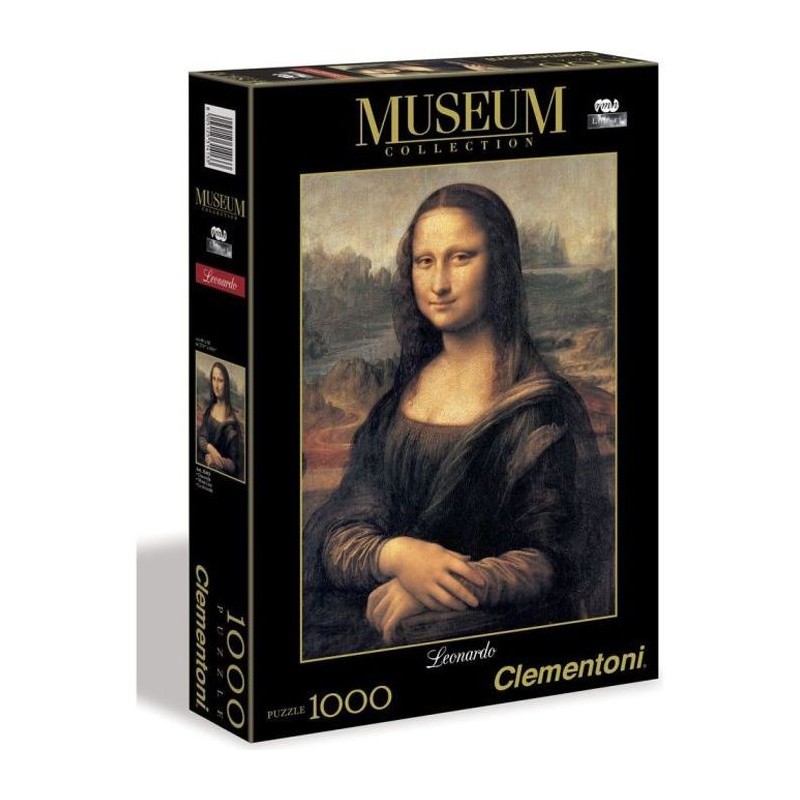 Clementoni - Museum 1000 pieces - De Vinci : La Joconde