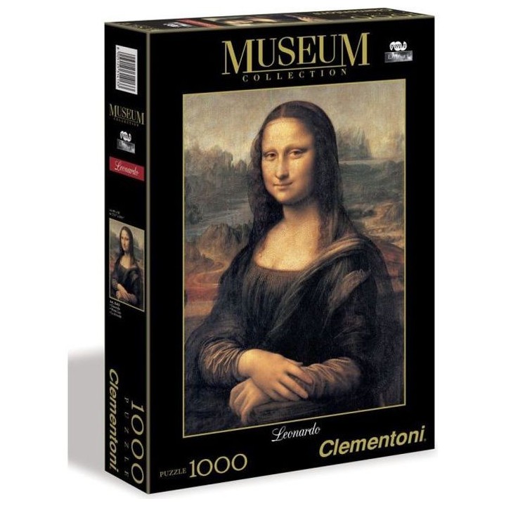 Clementoni - Museum 1000 pieces - De Vinci : La Joconde