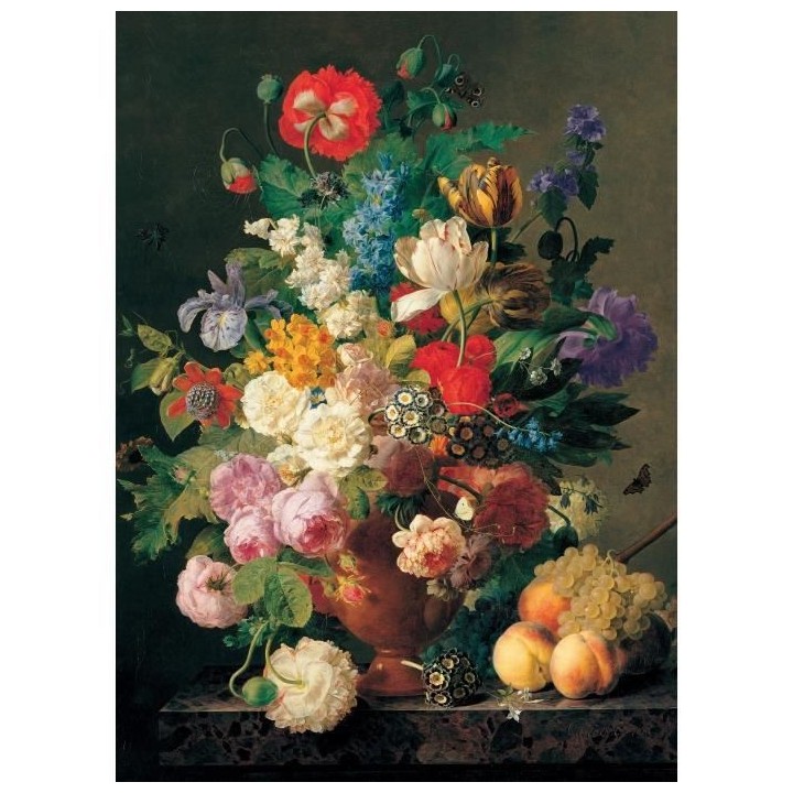 Clementoni - Museum 1000 pieces - Van Dael : Vase de Fleur