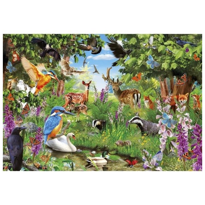 Clementoni - 2000 pieces - Fantastic Forest