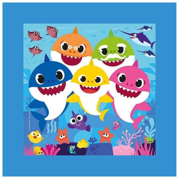 Clementoni - Frame Me Up 60 pieces - Baby Shark