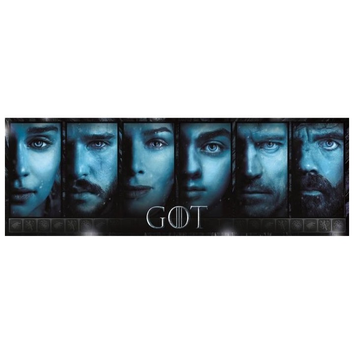 Clementoni - Game of Thrones - Panorama 1000 pieces