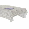 Nappe et serviettes de table DKD Home Decor Blanc Vert 150 x 150 x 0,5 cm