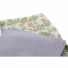 Nappe et serviettes de table DKD Home Decor Blanc Vert 150 x 150 x 0,5 cm