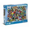 Clementoni - 39599 - Puzzle Impossible 1000 pieces - DC Comics