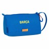 Trousse d'écolier F.C. Barcelona M907 Bordeaux Blue marine 20 x 11 x 8.5 cm (32 Pièces)