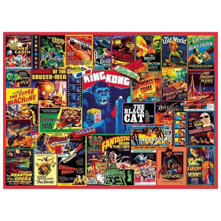 Clementoni - 1000 pieces - Thriller Classics