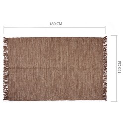 Tapis Marron Coton (120 x 1...