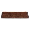 Paillasson Marron PVC 40 x 2 x 60 cm