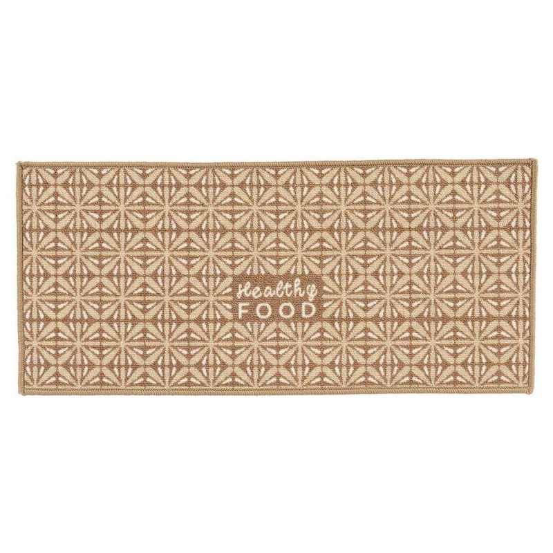 Tapis Healthy Food Beige Polyamide