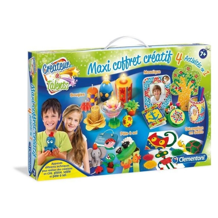 Clementoni - Créateur de Talents - Maxi coffret créatif