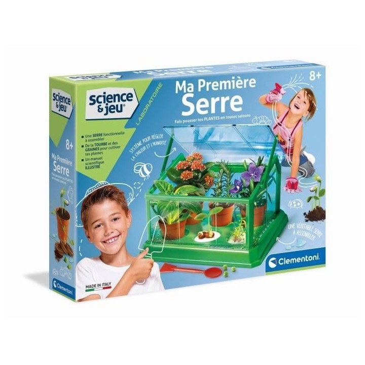 Clementoni - Science & Jeu - Ma premiere serre