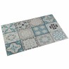 Tapis Versa Mosaïque Turquoise Cuisine Polyester (50 x 2 x 80 cm)