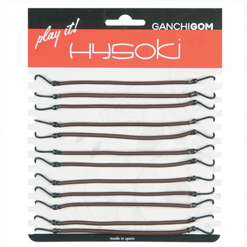 Elastiques pour Cheveux Hysoki Goma Con Marron Accroche