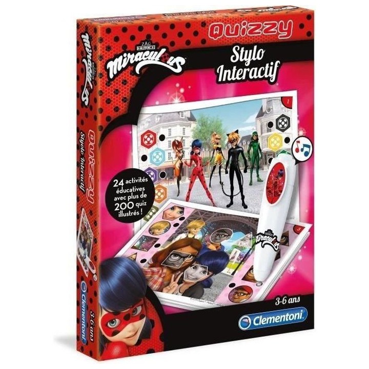 Clementoni - Quizzy - Miraculous