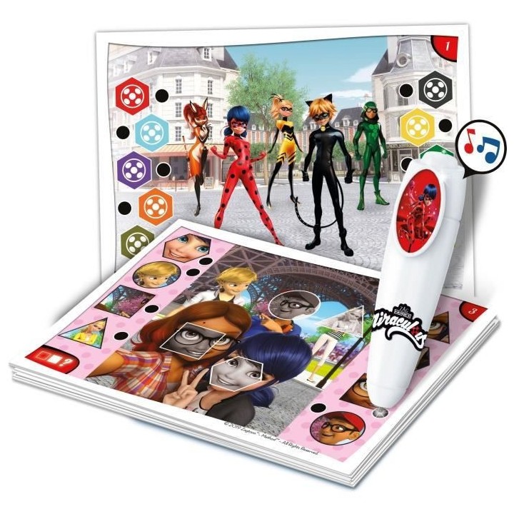 Clementoni - Quizzy - Miraculous