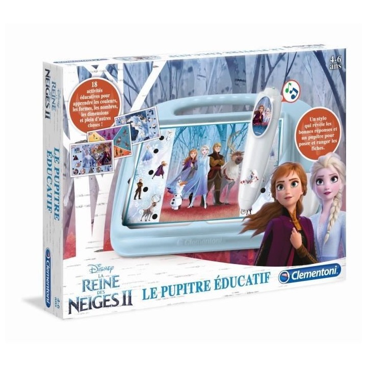 Clementoni - Pupitre éducatif - La Reine des Neiges 2
