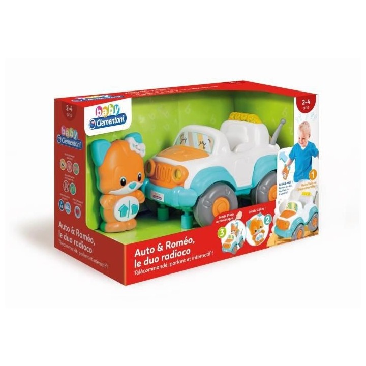 CLEMENTONI - 52514 - Auto & Roméo, le duo radioco.