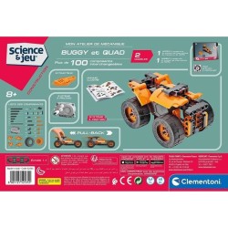 Clementoni - Science & Jeu - Buggy & Quad a friction